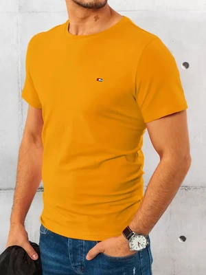 Men's T-shirt mustard Dstreet