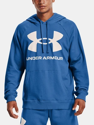 Under Armour Sweatshirt UA Rival Fleece Big Logo HD-BLU - Men's