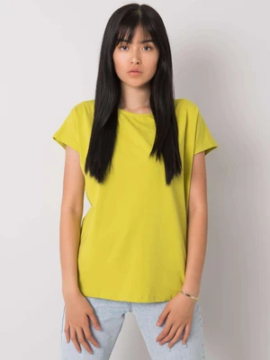 Light green monochrome T-shirt Nadia