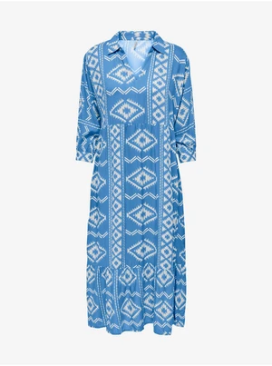 Blue Women's Patterned Midishats ONLY Ally - Women