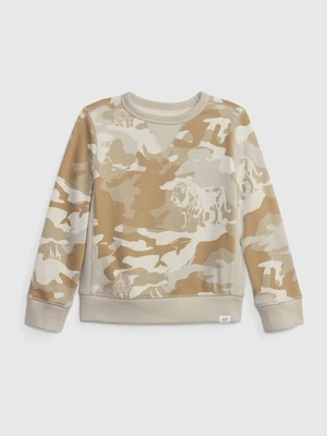 GAP Kids sweatshirt camo french terry - Boys