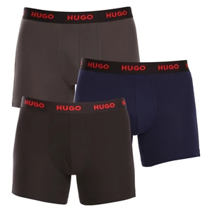 3PACK men's boxers Hugo Boss multicolor