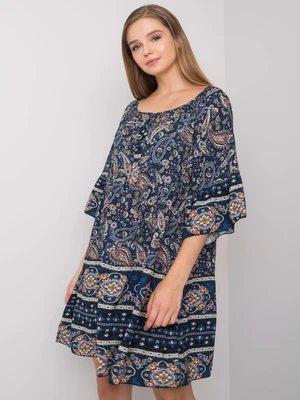 OH BELLA Dark blue oversized dress