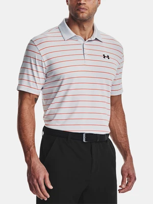 Under Armour Tričko UA Playoff 3.0 Stripe Polo-GRY - Pánské