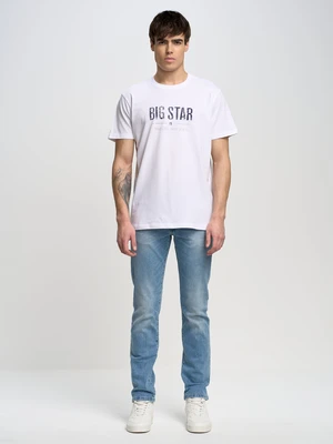 T-shirt_ss tričko Big Star Mana 150045 Cream-101