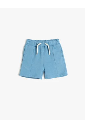 Koton Pocket Shorts with Tie Waist Cotton