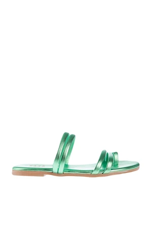 Yaya by Hotiç Pistachio Green Women's Slippers