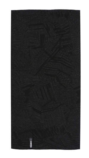 Multifunctional merino scarf HUSKY Merbufe black