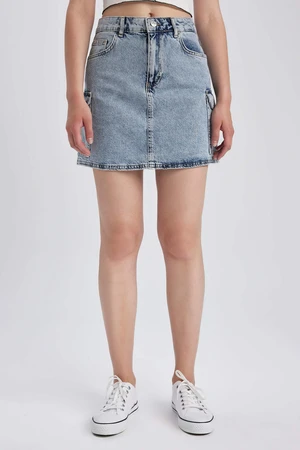 DEFACTO Cargo Fit Mini Skirt