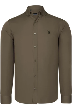 G725 DEWBERRY MENS SHIRT-GREEN