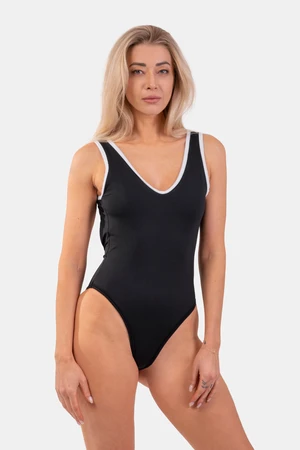 Women's swimsuit Nebbia One-piece Swimsuit Black French Style 460 Black M