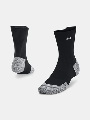 Under Armour UA AD Run Cushion Mid Ponožky Černá