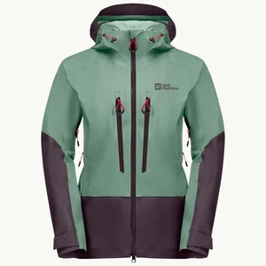 Jack Wolfskin   Alpspitze 3l granite green, L Dámska skialpová bunda