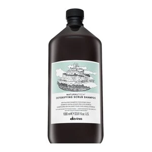 Davines Natural Tech Detoxifying Scrub Shampoo šamponový peeling pro rychle se mastící vlasy 1000 ml