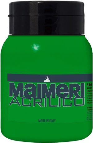 Maimeri Acrilico Akrylová barva Emerald Green 356 500 ml 1 ks