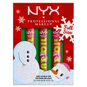 NYX Professional Makeup Holiday Fat Oil darčeková sada na pery