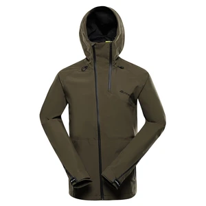 Men's softshell jacket with membrane ALPINE PRO JERD ivy green