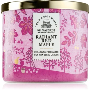 Bath & Body Works Radiant Red Maple vonná sviečka 411 g