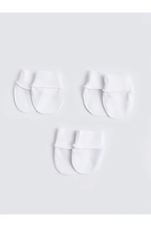 LC Waikiki Lw - Basic Baby Girl Gloves 3-Pack