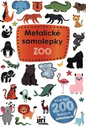 Metalické samolepky - Zoo