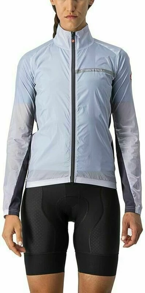 Castelli Squadra Stretch W Jacket Silver Gray/Dark Gray S Veste