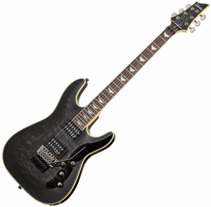 Schecter Omen Extreme 6 FR SeeThru Black Guitare électrique