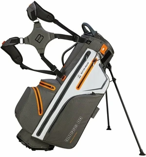 Bennington Clippo 14 Water Resistant Sac de golf sur pied Canon Grey/White/Orange