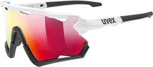 UVEX Sportstyle 228 White/Black/Red Mirrored Ochelari ciclism