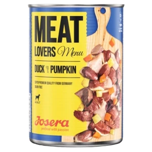 JOSERA Meat Lovers Menu Duck with Pumpkin konzerva pre psov 400 g