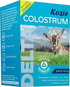 Delta COLOSTRUM® Kozí 40 kapslí