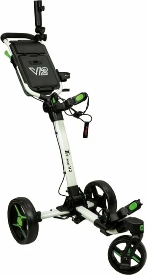 Axglo Tri-360 V2 3-Wheel SET White/Green Pushtrolley