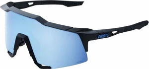 100% Speedcraft Matte Black/HiPER Blue Okulary rowerowe