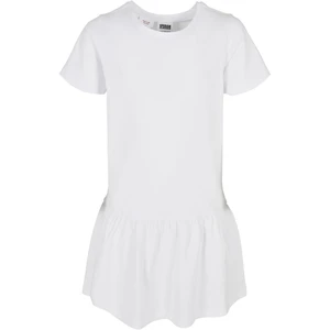 Girls' dress Valance T-shirt white