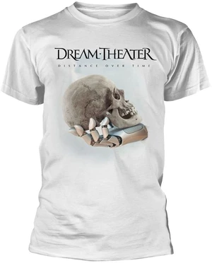 Dream Theater Camiseta de manga corta Distance Over Time Cover Blanco M