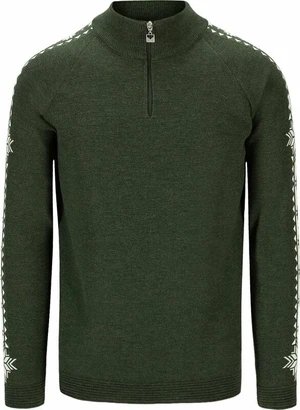 Dale of Norway Geilo Mens Sweater Dark Green/Off White XL Pull