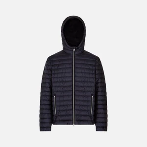 Dark blue men's down jacket Geox Warrens - Men