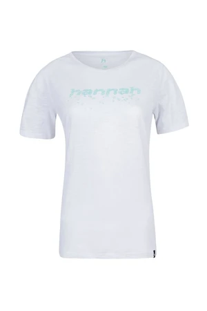 Women's simple T-shirt Hannah SELIA white