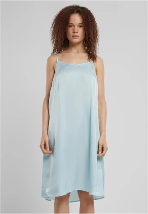 Women's Viscose Satin Nightgown - Blue