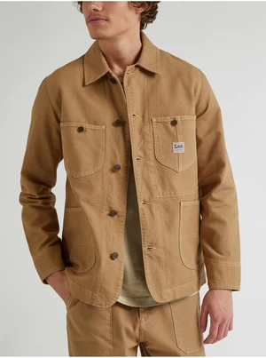 Light Brown Light Men's Jacket Lee - Men