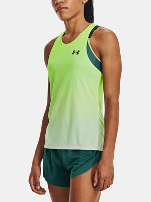 Under Armour Tank Top UA Rush Cicada Singlet-GRN - Women