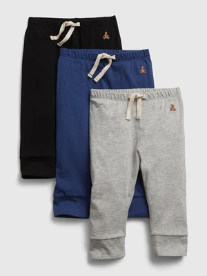 GAP Baby sweatpants organic cotton, 3pcs - Boys