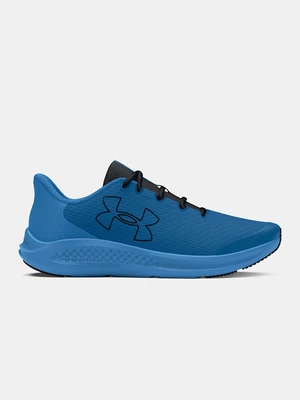 Modré chlapčenské tenisky Under Armour UA BGS Charged Pursuit 3