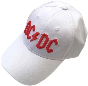 AC/DC Casquette Red Logo White