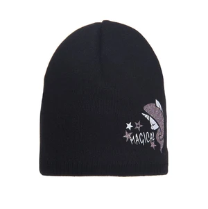 AGBO Girl's winter/ autumn hat black Magical