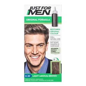 Just For Men Shampoo-in Haircolour barevný šampon pro muže H30 Light Medium Brown 66 ml