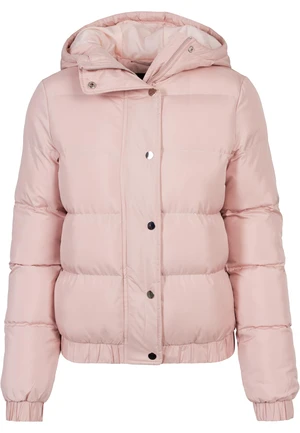 Women's pink hooded jacket