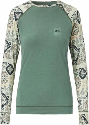 Picture Milita Top Women Sage Brush L Jersey Camiseta de esquí / Sudadera con capucha