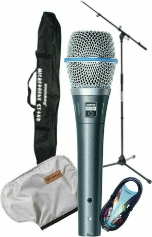 Shure BETA87C SET Kondenzátorový mikrofon pro zpěv