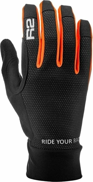 R2 Cruiser Gloves Black/Neon Red S Síkesztyű