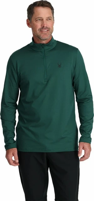 Spyder Mens Prospect 1/2 Zip Cyprus Green XL Pulóver